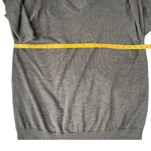 Bonobos Merino Wool Sweater Mens XL Gray V-Neck Lightweight Soft‎ Knit Pullover - Picture 7 of 8